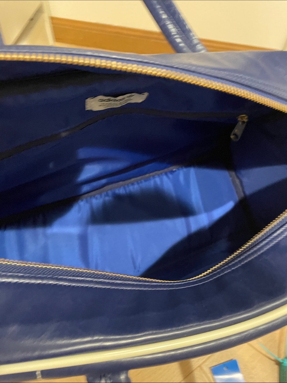 NWT adidas Large Bowling Bag Navy Blue- Very Rare and Unique - Weekender Bag - Picture 14 of 14